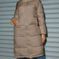 🎅Early Xmas Sales - 50% OFF🎄✨✨Women's Long Quilted Puffer Coat With Stand Collar