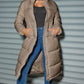 🎅Early Xmas Sales - 50% OFF🎄✨✨Women's Long Quilted Puffer Coat With Stand Collar