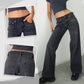 🔥HOT SALE 49% OFF🔥Women's Low-Rise Straight Leg Jeans with Pockets