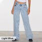 🔥HOT SALE 49% OFF🔥Women's Low-Rise Straight Leg Jeans with Pockets