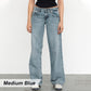 🔥HOT SALE 49% OFF🔥Women's Low-Rise Straight Leg Jeans with Pockets