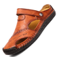 Large Size Soft Leather Men's Breathable Outdoor Sandals