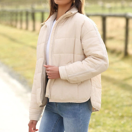 🎁Early Christmas sale - 49% off🎅Women's Oversized Quilted Lightweight Down Jacket