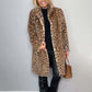 ✨Get 50% off💖Women's Leopard Print Mid-Length Jacket✈️ free shipping