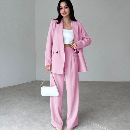 🔥HOT SALE 🔥Women's Long 2-Piece Blazer Suit Set