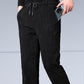 🔥Hot sale🔥Men's Thickened Warm Striped Pants with Drawstring