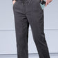 🔥Hot sale🔥Men's Thickened Warm Striped Pants with Drawstring