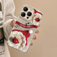 🔥HOT SALE🔥Fun Santa Claus Clear iPhone Case