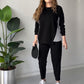 👗✨2-Piece Lounge Set In Color Block Design For Women