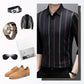 Men's Breathable Striped Lapel Shirts – Buy 2 Get Free Shipping