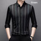 Men's Breathable Striped Lapel Shirts – Buy 2 Get Free Shipping