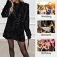🔥2025 HOT SALE🔥 Women’s Sparkly Sequin Button Long-Sleeve Jackets