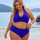 🍹Summer Hot Sales 50%OFF☀️Tummy Control Bathing Suits Modest High Waisted Bikini Sets
