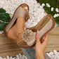 🌸Summer New🌸Women's Comfort Flower Slip-On Sandals