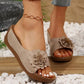🌸Summer New🌸Women's Comfort Flower Slip-On Sandals