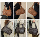 Women's Soft PU Leather Multi-Pocket Tote Bag
