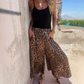 ✈️Buy 2 Free Shipping🔥Super Specials-50%OFF🔥Women's Leopard Print Loose Casual Wide Leg Pants