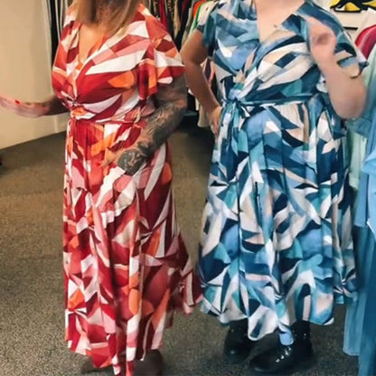 Ladies Floral Elegant Dress