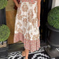 🏖️Summer Hot Sale 49% OFF🌼Women's Elegant Printed Ruffle Sleeveless Dress