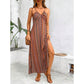 Printed Cami Maxi Dress with Side Split