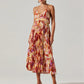 Women's Fashion V-Neck Sleeveless Printed Dresses