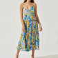 Women's Fashion V-Neck Sleeveless Printed Dresses