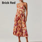 Women's Fashion V-Neck Sleeveless Printed Dresses