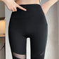 Women's High-Waisted Mesh Leggings with Pockets