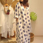 Women’s Casual Polka Dot V-Neck Loose Fit Dress