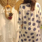 Women’s Casual Polka Dot V-Neck Loose Fit Dress
