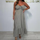 Women's Strapless Maxi Dress