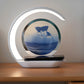 Moving Sand Art Lamp with Wireless Charging Panel