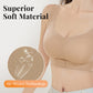 🔥Time-limited special offer💕Women's Cozy Seamless Push Up Front Closure Bra🎁