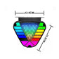 💥HOT SALE 50% OFF💥Color Triangle Brake LED Light