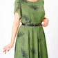 🌸Spring Specials💐 Women's A-Line Midi Dress with Belt👗