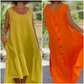 Women’s Casual Round-Neck Sleeveless Dress