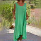 Women’s Casual Round-Neck Sleeveless Dress