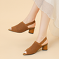 Women's Fashion Breathable Hollow Out Chunky Heel Sandals