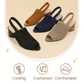 Women's Fashion Breathable Hollow Out Chunky Heel Sandals