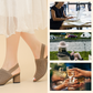 Women's Fashion Breathable Hollow Out Chunky Heel Sandals