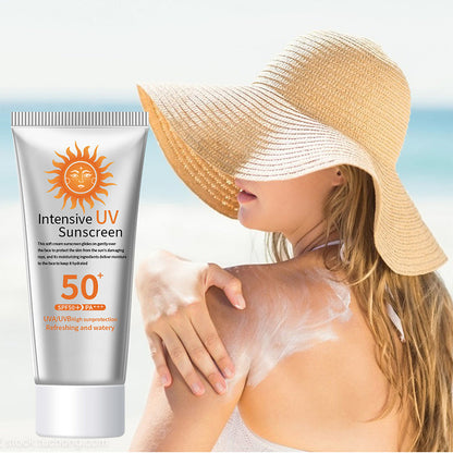 Light Moisturizing Sweat Resistant Sunscreen SPF 50+