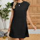Sleeveless Loose Mini Dress with Pockets
