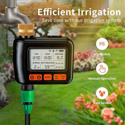 Large LCD Display Water Timer for Garden House