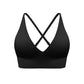 Women's Seamless Deep V-Neck Sports Bra