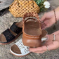 Women's Casual Flat Bottom Hollow Out Flower Slippers