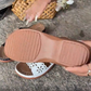 Women's Casual Flat Bottom Hollow Out Flower Slippers