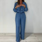 🌸Spring Specials💐Women's Tiered Long-Sleeve Tops ＆ Wide-Leg Pants Set