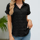 Women's Casual Short Sleeve Button Down Shirt