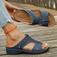 Women's Summer Stylish Cutout Platform Sandals