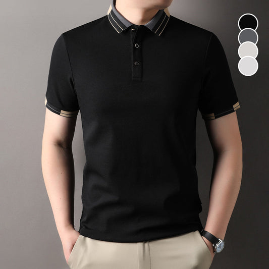 Men's Lightweight Short Sleeve Collared Shirt👔